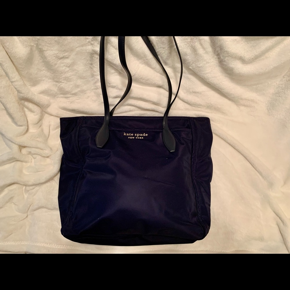 Kate Spade daily large tote in navy